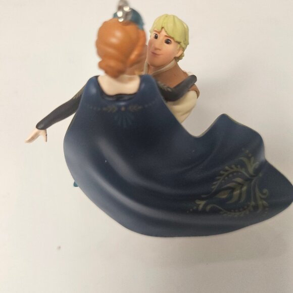 2022 Hallmark Keepsake Anna and Kristoff Disney Frozen 2 Christmas Tree Ornament - Picture 6 of 8